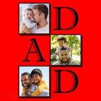 Dad Personalized Gift For Fathers Day Custom Photo Santa Hat thumb 1