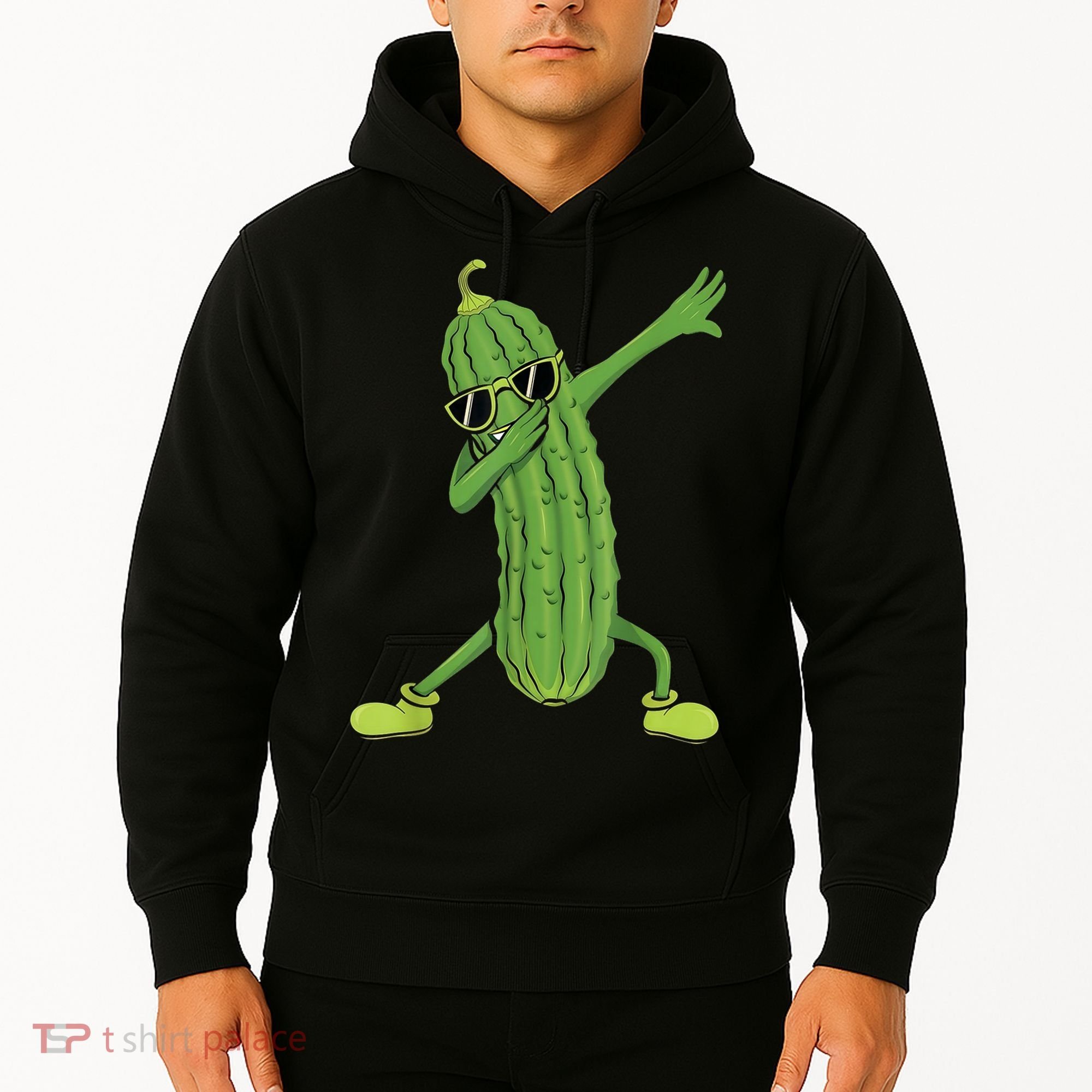 Dabbing Pickle Gift Dancing Cucumber Lover Funny Gifts Hoodie