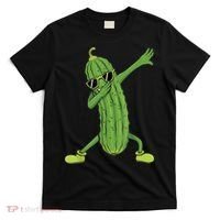 Dabbing Pickle Gift Dancing Cucumber Lover Funny Gifts T-Shirt thumb 0