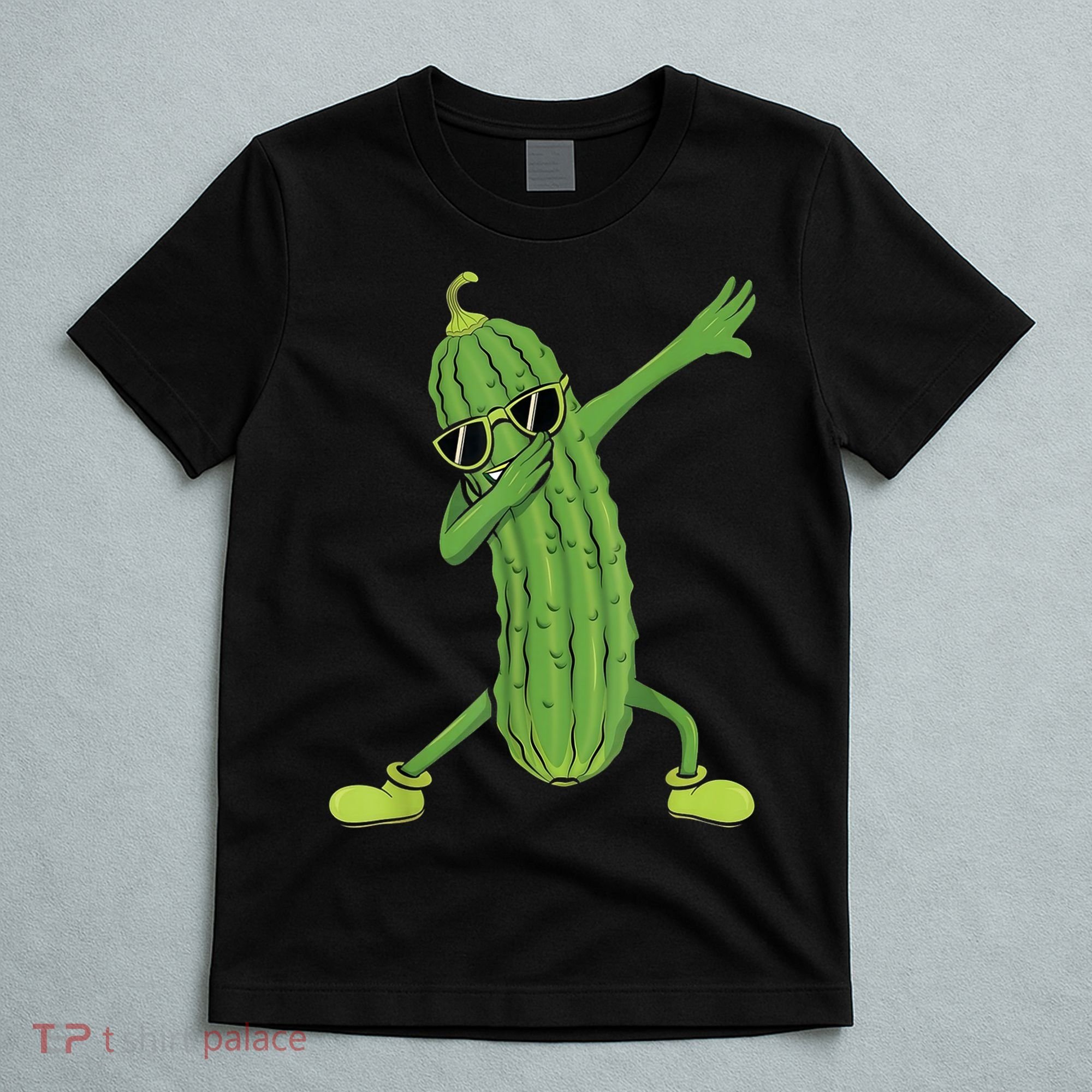 Dabbing Pickle Gift Dancing Cucumber Lover Funny Gifts T-Shirt