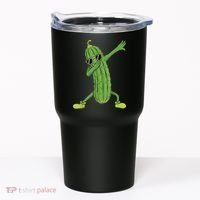 Dabbing Pickle Gift Dancing Cucumber Lover Funny Gifts Tumbler thumb 0
