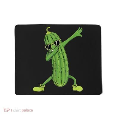 Dabbing Pickle Gift Dancing Cucumber Lover Funny Gifts Mousepad