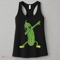 Dabbing Pickle Gift Dancing Cucumber Lover Funny Gifts Women's Tank Top thumb 3