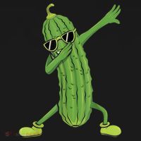 Dabbing Pickle Gift Dancing Cucumber Lover Funny Gifts Women's Tank Top thumb 5