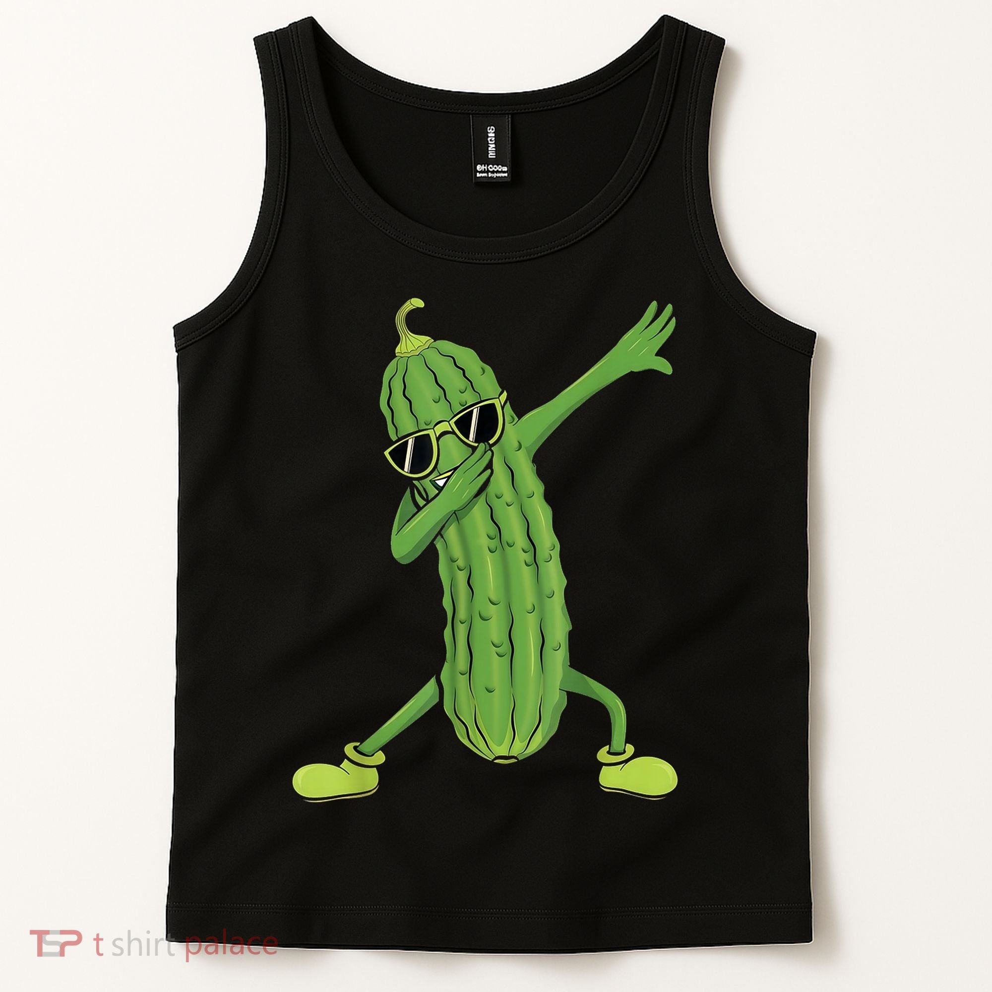 Dabbing Pickle Gift Dancing Cucumber Lover Funny Gifts Tank Top