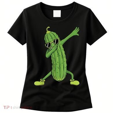 Dabbing Pickle Gift Dancing Cucumber Lover Funny Gifts Women's T-Shirt