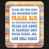 Doxology Praise God From Whom All Blessings Flow Cute Gift Backpack thumb 2