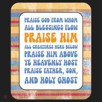 Doxology Praise God From Whom All Blessings Flow Cute Gift Beanie thumb 2