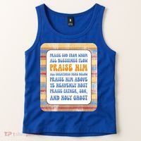 Doxology Praise God From Whom All Blessings Flow Cute Gift Tank Top thumb 2