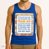 Doxology Praise God From Whom All Blessings Flow Cute Gift Tank Top thumb 3