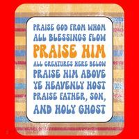 Doxology Praise God From Whom All Blessings Flow Cute Gift Santa Hat thumb 1