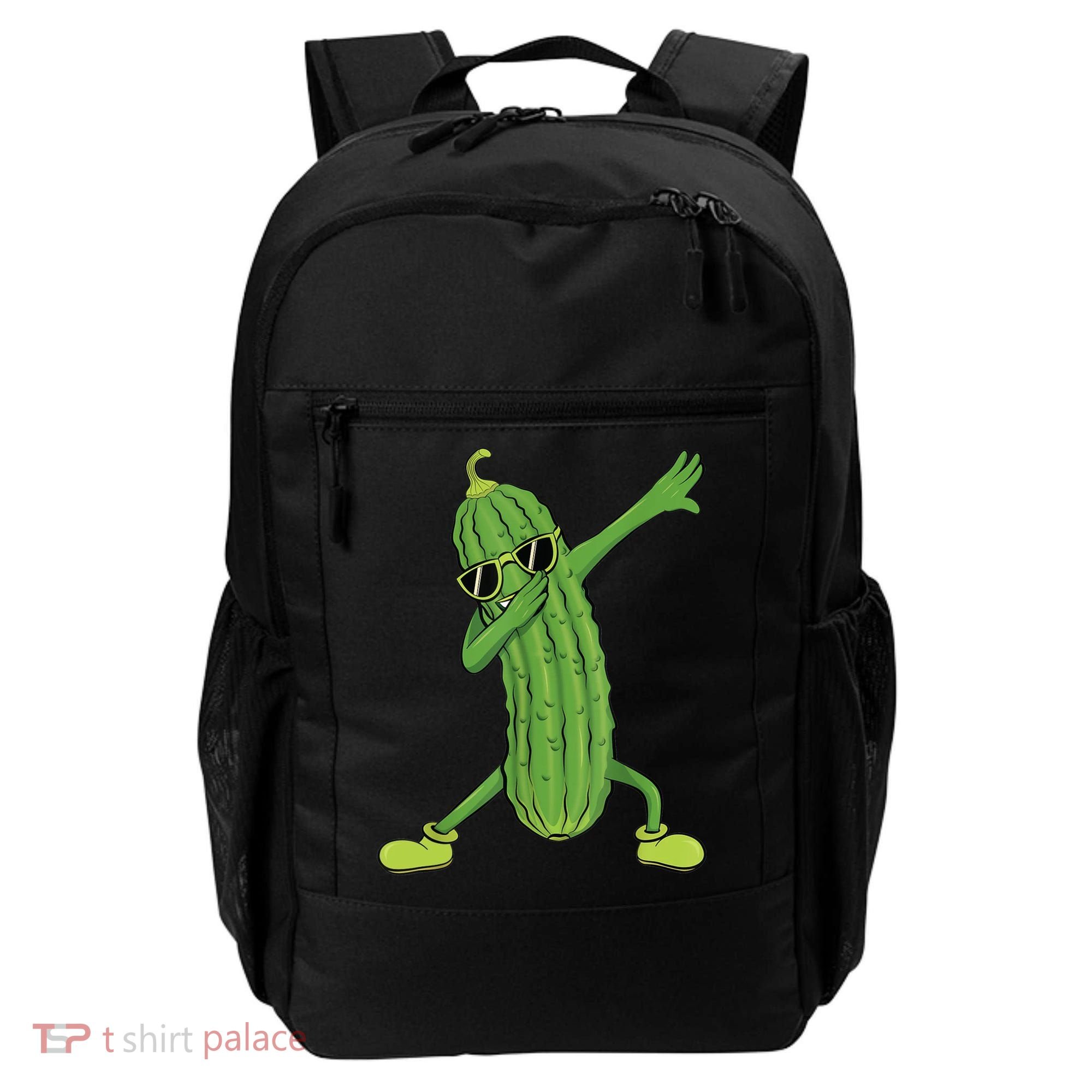 Dabbing Pickle Gift Dancing Cucumber Lover Backpack