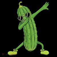 Dabbing Pickle Gift Dancing Cucumber Lover Tote Bag thumb 4