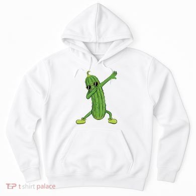 Dabbing Pickle Gift Dancing Cucumber Lover Hoodie