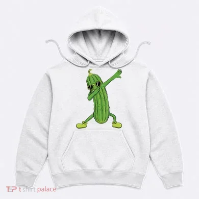 Dabbing Pickle Gift Dancing Cucumber Lover Hoodie
