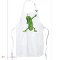 Dabbing Pickle Gift Dancing Cucumber Lover Apron thumb 0
