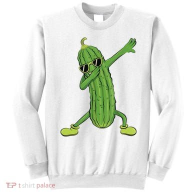 Dabbing Pickle Gift Dancing Cucumber Lover Sweatshirt