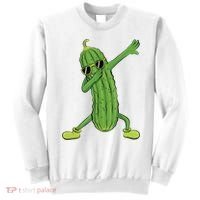 Dabbing Pickle Gift Dancing Cucumber Lover Sweatshirt thumb 0