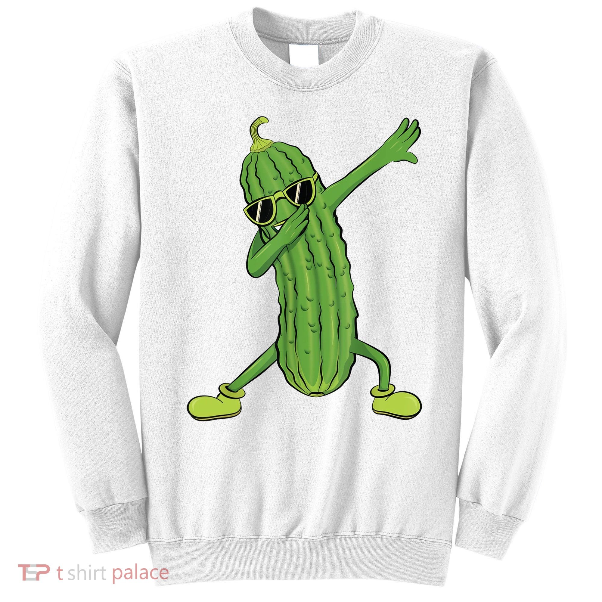 Dabbing Pickle Gift Dancing Cucumber Lover Sweatshirt