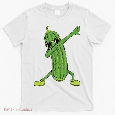 Dabbing Pickle Gift Dancing Cucumber Lover T-Shirt