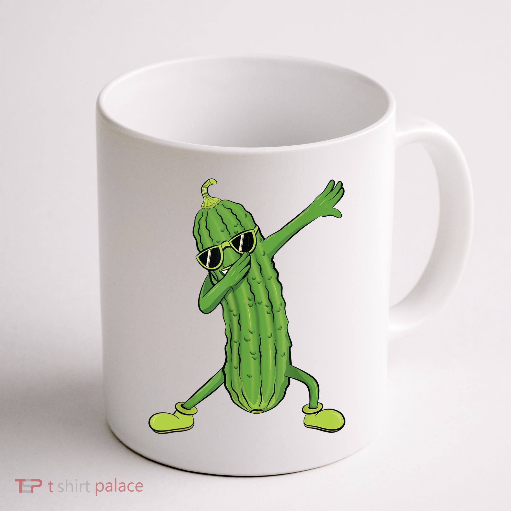 Dabbing Pickle Gift Dancing Cucumber Lover Coffee Mug