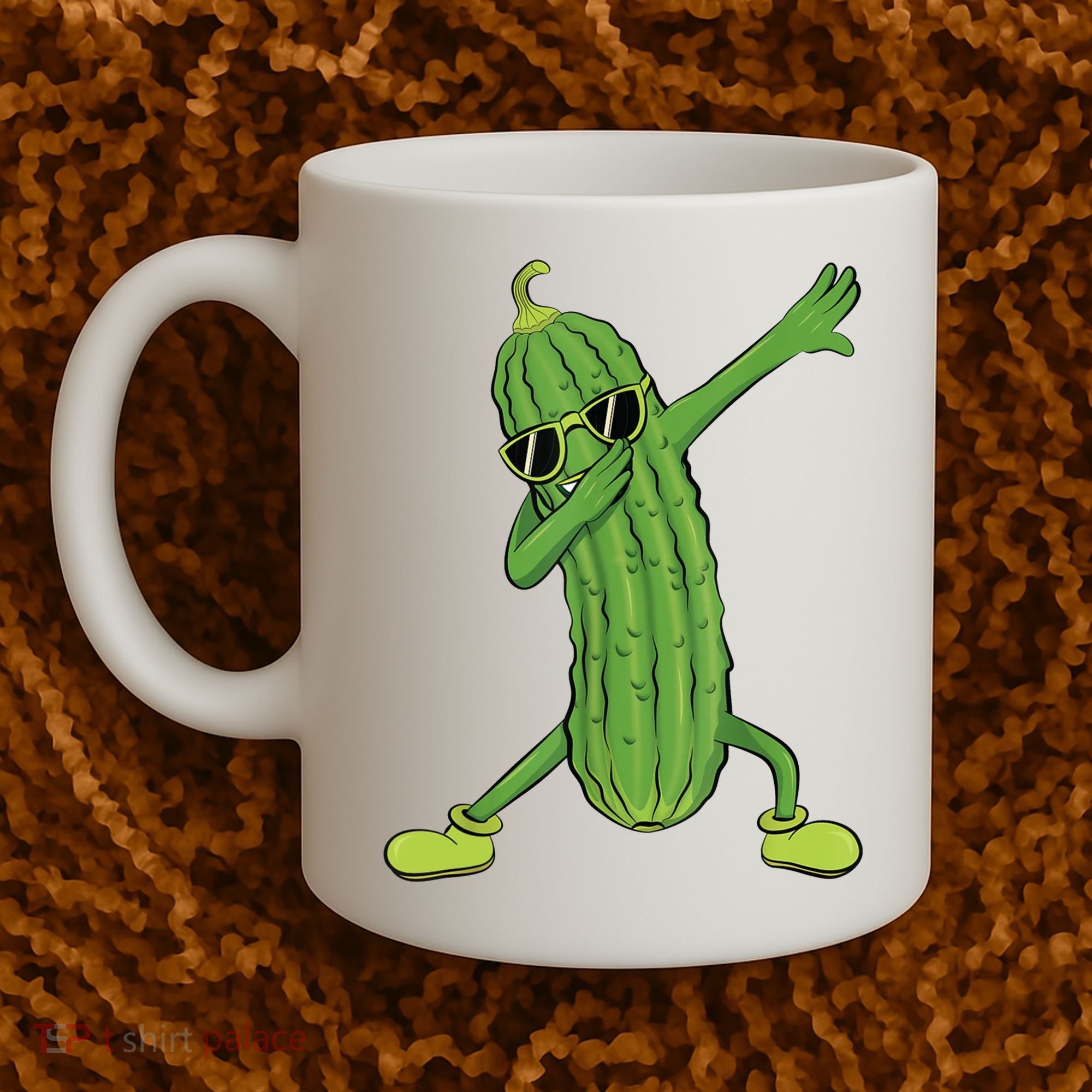 Dabbing Pickle Gift Dancing Cucumber Lover Coffee Mug
