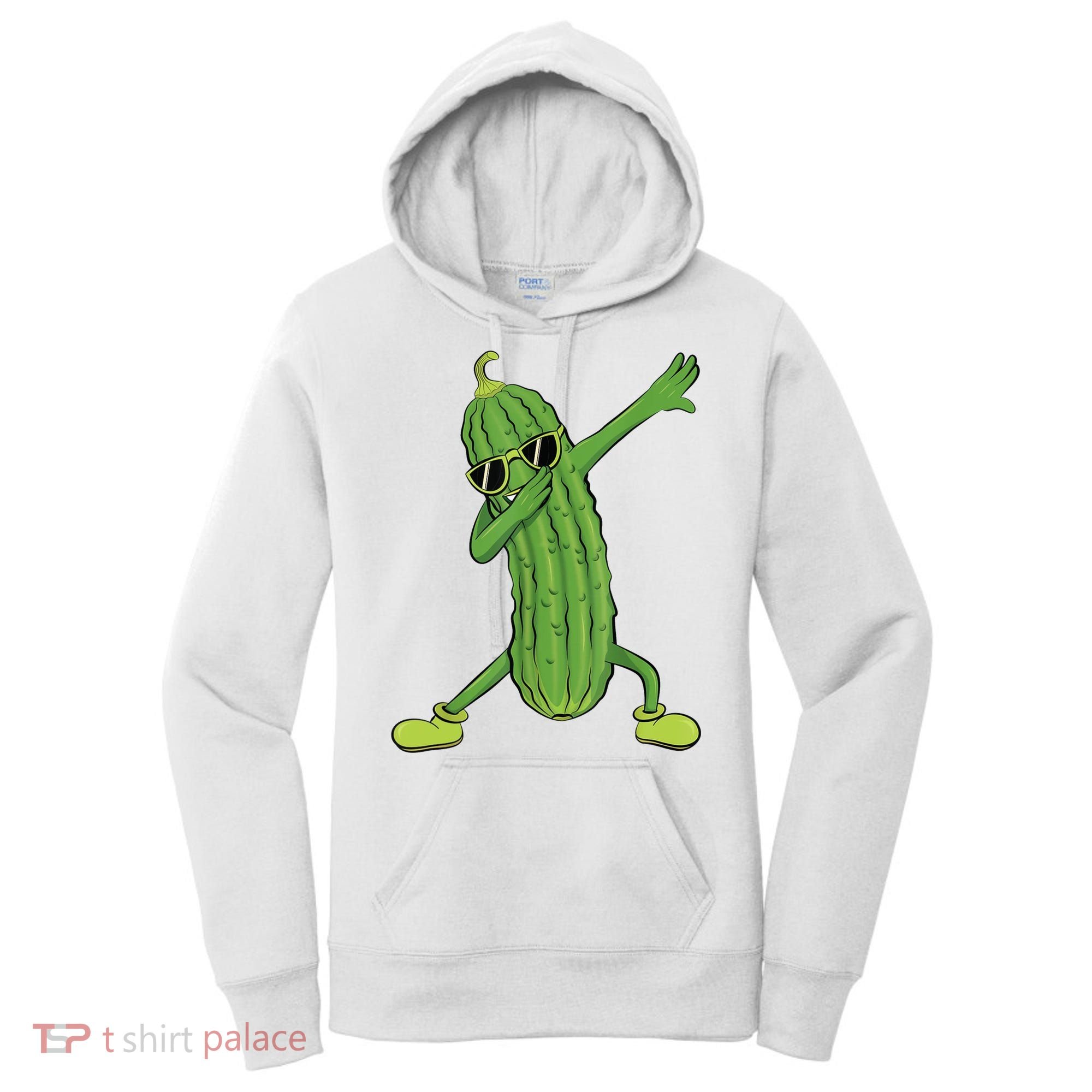 Dabbing Pickle Gift Dancing Cucumber Lover Women's Hoodie
