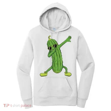 Dabbing Pickle Gift Dancing Cucumber Lover Women's Hoodie
