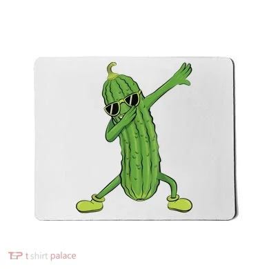 Dabbing Pickle Gift Dancing Cucumber Lover Mousepad