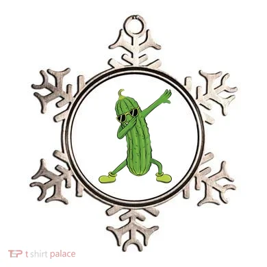 Dabbing Pickle Gift Dancing Cucumber Lover Ornament