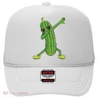 Dabbing Pickle Gift Dancing Cucumber Lover Hat thumb 0