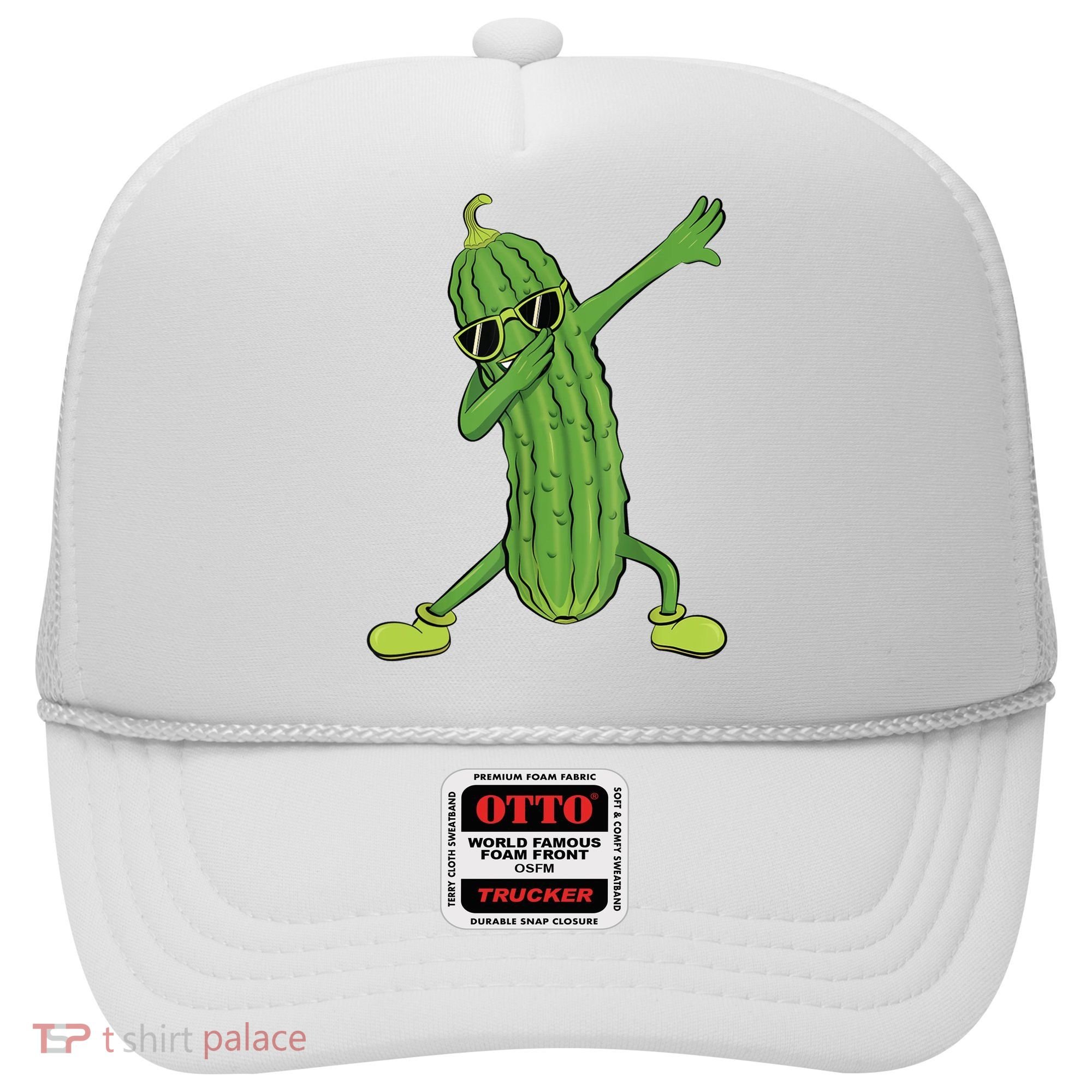 Dabbing Pickle Gift Dancing Cucumber Lover Hat