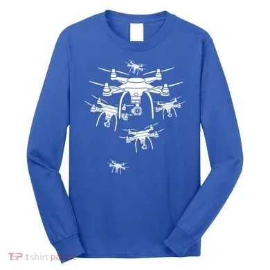 Drone Pilot Gift Long Sleeve Shirt