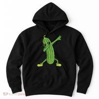 Dabbing Pickle Gift Dancing Cucumber Lover Funny Gifts Hoodie thumb 0
