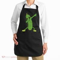 Dabbing Pickle Gift Dancing Cucumber Lover Funny Gifts Apron thumb 2