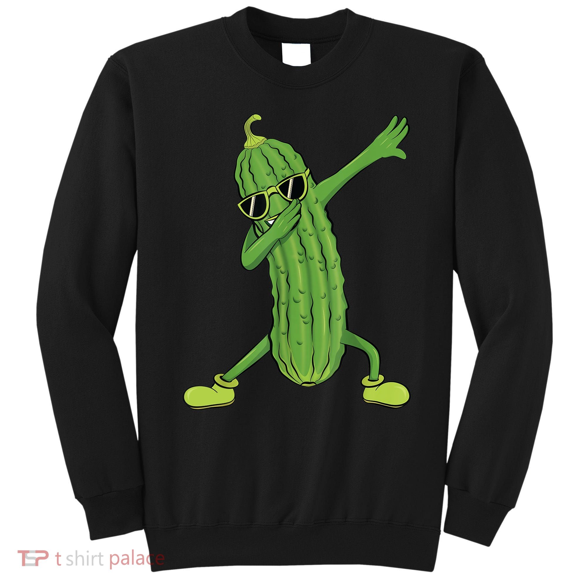 Dabbing Pickle Gift Dancing Cucumber Lover Funny Gifts Sweatshirt