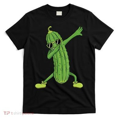 Dabbing Pickle Gift Dancing Cucumber Lover Funny Gifts T-Shirt