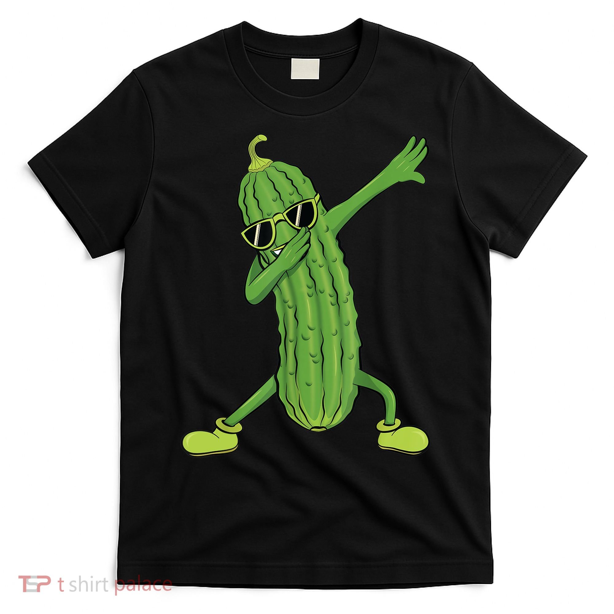 Dabbing Pickle Gift Dancing Cucumber Lover Funny Gifts T-Shirt
