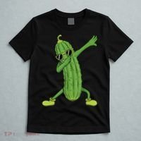 Dabbing Pickle Gift Dancing Cucumber Lover Funny Gifts T-Shirt thumb 5