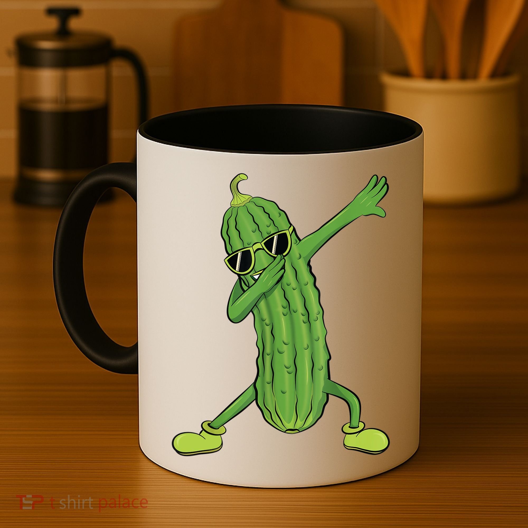 Dabbing Pickle Gift Dancing Cucumber Lover Funny Gifts Coffee Mug