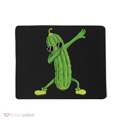 Dabbing Pickle Gift Dancing Cucumber Lover Funny Gifts Mousepad