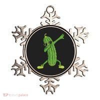 Dabbing Pickle Gift Dancing Cucumber Lover Funny Gifts Ornament thumb 0