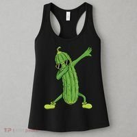 Dabbing Pickle Gift Dancing Cucumber Lover Funny Gifts Women's Tank Top thumb 3