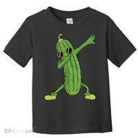 Dabbing Pickle Gift Dancing Cucumber Lover Funny Gifts Toddler T-Shirt thumb 0