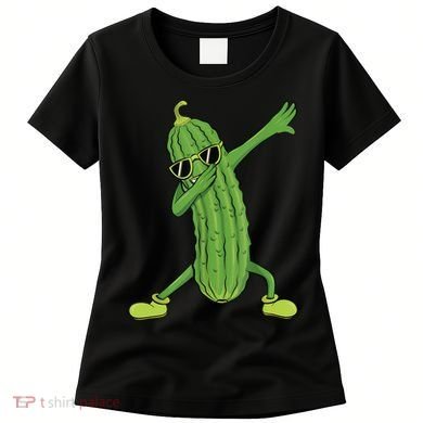 Dabbing Pickle Gift Dancing Cucumber Lover Funny Gifts Women's T-Shirt