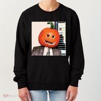 Dwight Pumpkin Head Women's Sweatshirt thumb 0