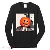 Dwight Pumpkin Head Long Sleeve Shirt thumb 0
