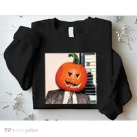 Dwight Pumpkin Head Sweatshirt thumb 2