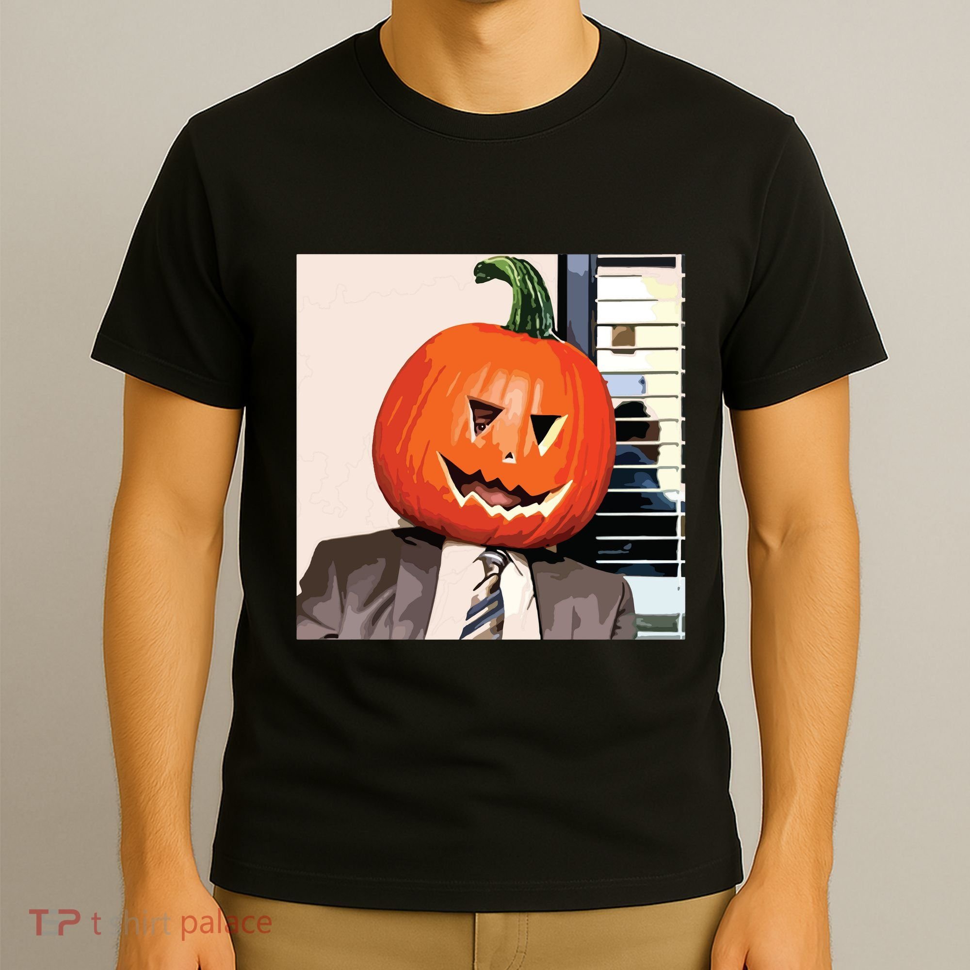 Dwight Pumpkin Head T-Shirt