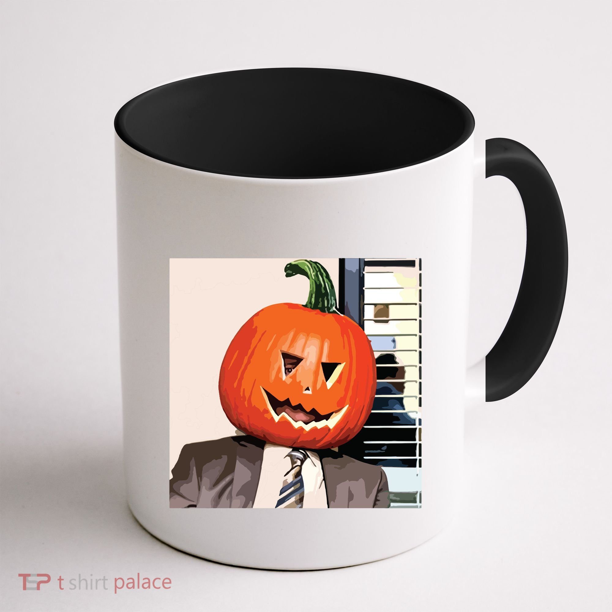 Dwight Pumpkin Head Coffee Mug